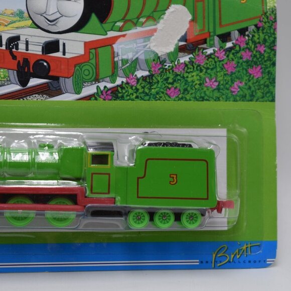 Henry 3 Green Engine Diecast ERTL Thomas the Tank Engine & Friends Train 1993 - Picture 5 of 14